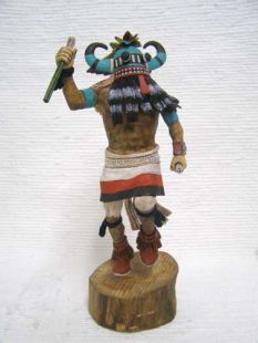 Native American Hopi Carved Hu Whipper Katsina Doll