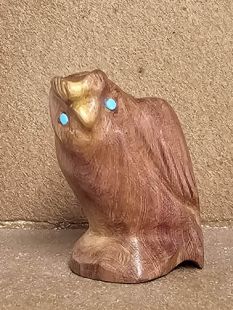 Zuni Carved Owl Fetish 