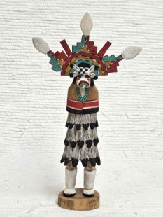 Native American Hopi Carved Shalako Mana Katsina Doll