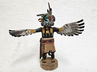 Native American Hopi Carved Eagle Great Spirit Katsina Doll