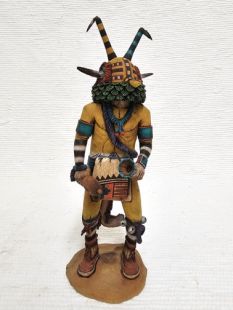 Native American Hopi Carved Locust or Cicada Katsina Doll