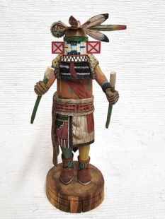 Native American Hopi Carved Hillili Guard Kachina Doll (Katsina Doll)