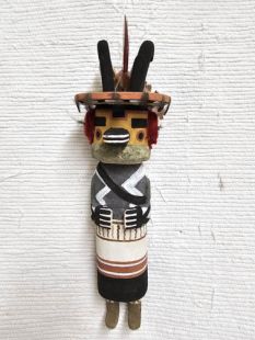 Old Style Hopi Carved Deer Dancer Traditional Katsina Doll