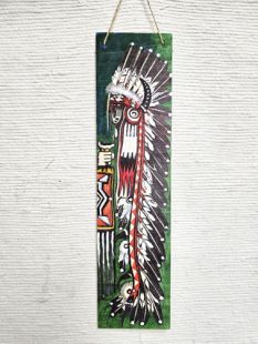 Native American Lakota Made Chief Painting 