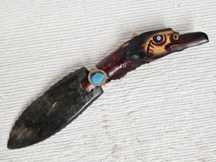 Native American Lakota Made Knife--Eagle Clan