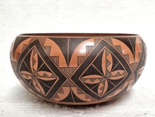 Native American Laguna Handbuilt and Handpainted Bowl