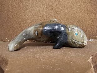 Zuni Carved Whale Fetish