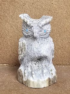 Zuni Carved Owl Fetish 