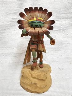 Native American Hopi Carved Sunface Katsina Doll