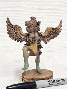 Native American Hopi Carved Turkey Kachina Doll (Katsina Doll)