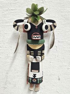 Old Style Hopi Carved Hoote Traditional Katsina Doll