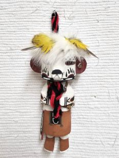 Old Style Navajo Carved Hopi Bear Traditional Powerful Healer Kachina Doll (Katsina Doll)