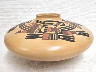 Native American Hopi Handbuilt and Handpainted Pot