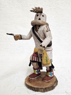 Native American Hopi Carved Eototo Chief Katsina Doll