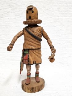 Vintage Native American Hopi Carved Eototo Chief Katsina Doll