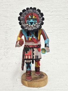 Native American Hopi Carved Sunface Katsina Doll