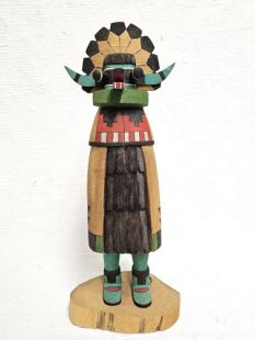 Native American Hopi Carved Shalako Taka Dancer Katsina Doll