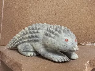 Zuni Carved Hedgehog Fetish