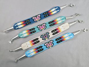 Native American Navajo Made Beaded Bracelets