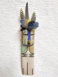 Old Style Hopi Carved Tobacco Flower Traditional Kachina Doll (Katsina Doll)