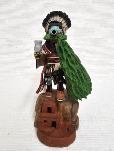 Native American Hopi Carved Morning Singer Kachina Doll (Katsina Doll)