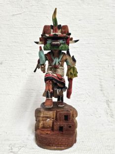 Native American Hopi Carved Ram Kachina Doll (Katsina Doll)