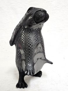 Mata Ortiz Handbuilt and Handpainted Rabbit Effigy