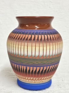 Native American Navajo Red Clay Pot