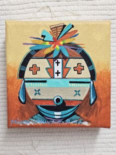 Native American Made Maiden Painting