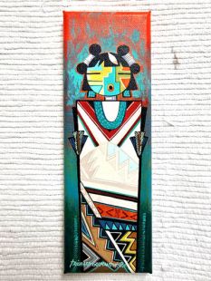 Native American Made Maiden Painting