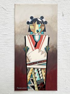 Native American Made Maiden Painting