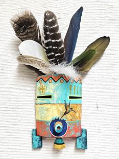 Native American Hopi Made Spirit Mask