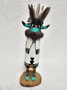 Native American Hopi Carved Shalako Taka Dancer Katsina Doll