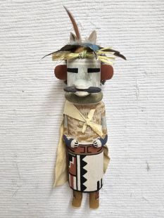 Old Style Hopi Carved Piki Eater Traditional Dancer Katsina Doll