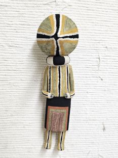 Old Style Hopi Carved Squash Traditional Chief Katsina Doll