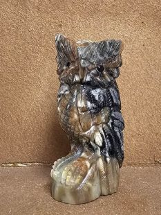 Zuni Carved Owl Fetish 