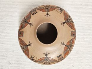 Native American Hopi Handbuilt and Handpainted Pot