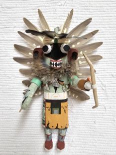 Old Style Hopi Carved Ahote Traditional Katsina Doll