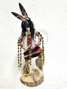 Native American Made Hoop Dancer Kachina Doll