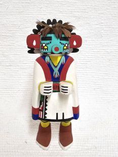 Old Style Hopi Carved Morning Singer Traditional Katsina Doll 