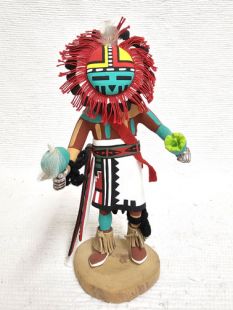 Vintage Native American Hopi Carved Sunface Katsina Doll