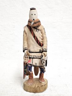 Native American Hopi Carved Eototo Chief Katsina Doll