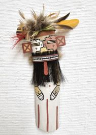 Old Style Hopi Carved Hillili Traditional Guard Katsina Doll at Kachina ...