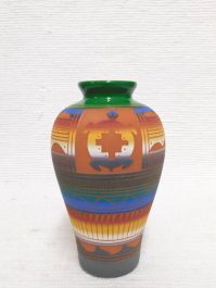 Awesome Navajo deals Native American Pottery - vase/vessel - Kachina design