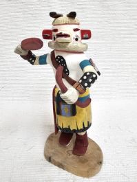 Native American Hopi Carved White Bear Powerful Healer Katsina Doll at ...