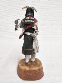 Native American Hopi Carved Heoto Mana Katsina Kachina Doll at Kachina ...