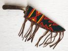 Native American K'iche' Maya Made Lakota Designed Beaded Knife Sheaths at  Kachina House