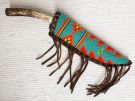 Native American K'iche' Maya Made Lakota Designed Beaded Knife Sheaths at  Kachina House