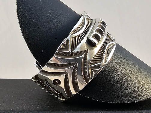 Native American Navajo Made Cuff Bracelet