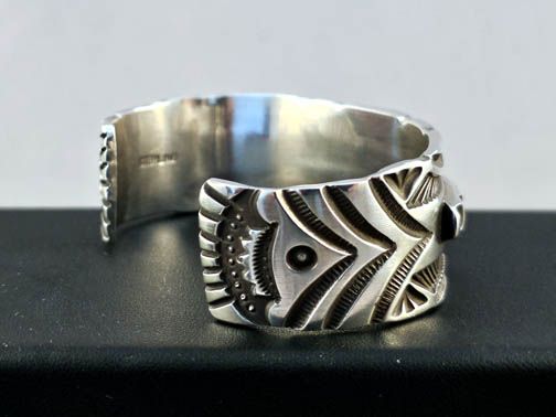 Native American Navajo Made Cuff Bracelet at Kachina House